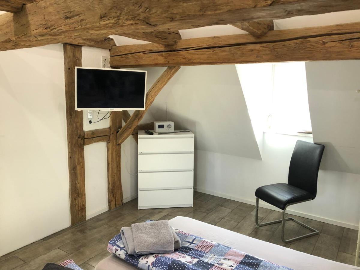 Ferienhaus Hassgautor Aidhausen Buitenkant foto