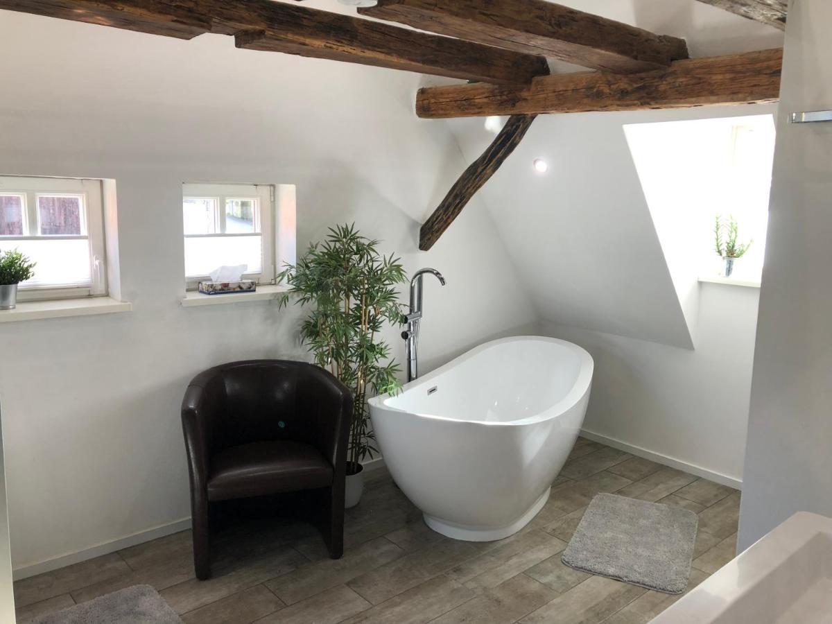 Ferienhaus Hassgautor Aidhausen Buitenkant foto